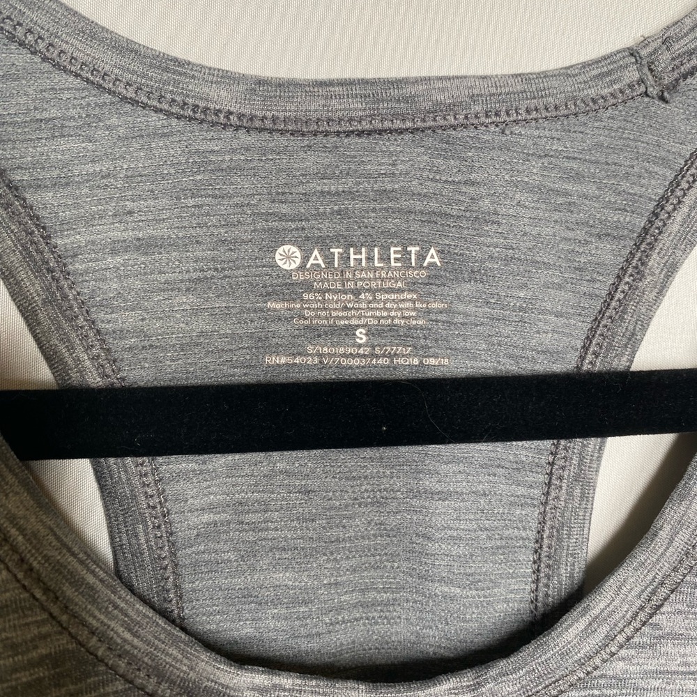 Athleta Small Racerback Ruched Tank - Picture 3 of 4